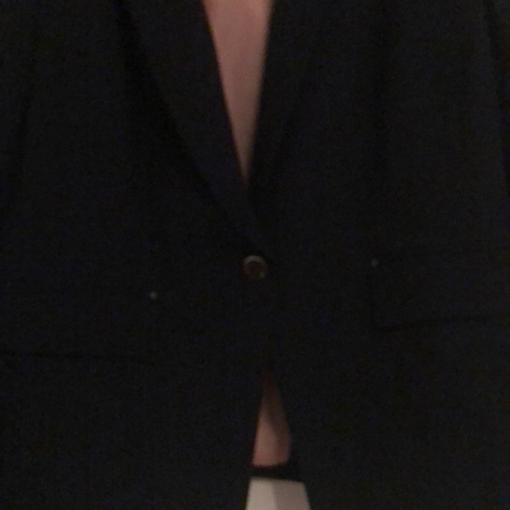 Anne Klein dark navy 14w women’s blazer - Picture 4 of 5